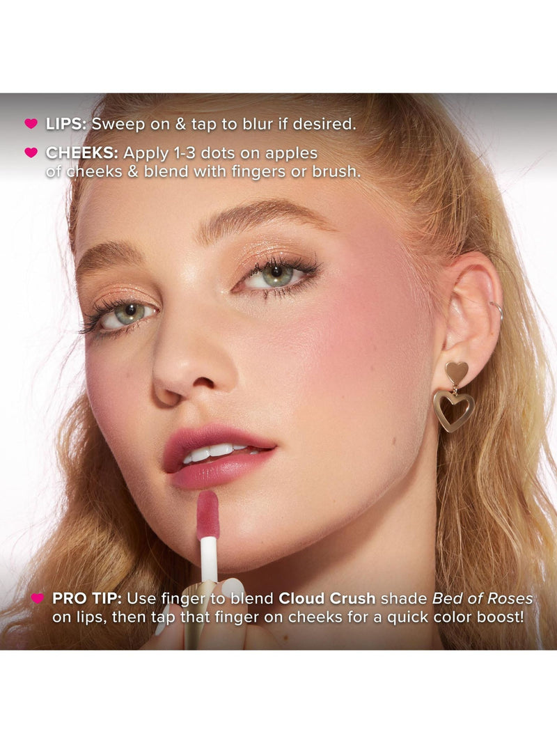 Too Faced Cloud Crush whipped lip and cheek colour - British product