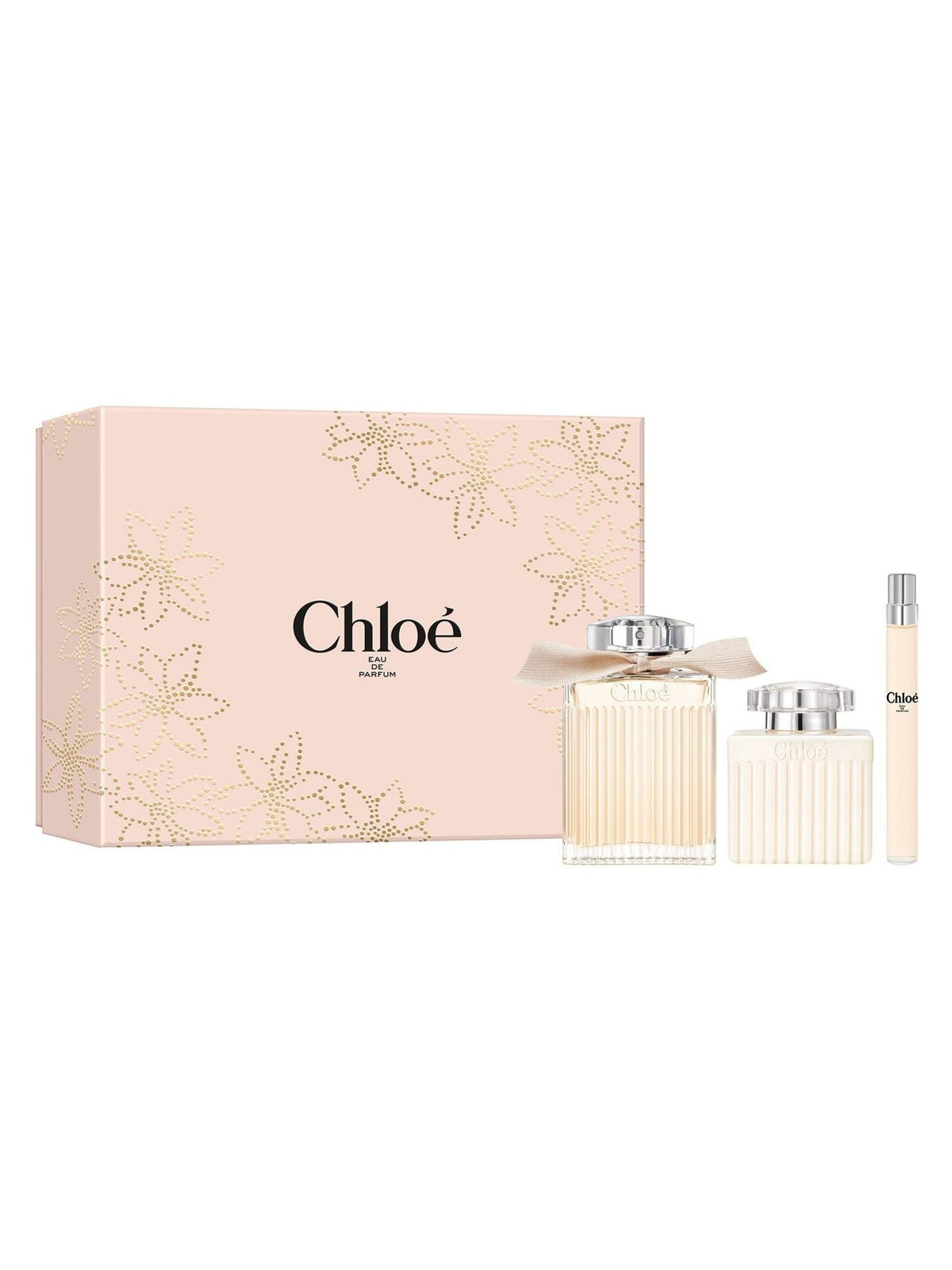 Chloé Eau de Parfum for Women and Body Lotion Trio Gift Set