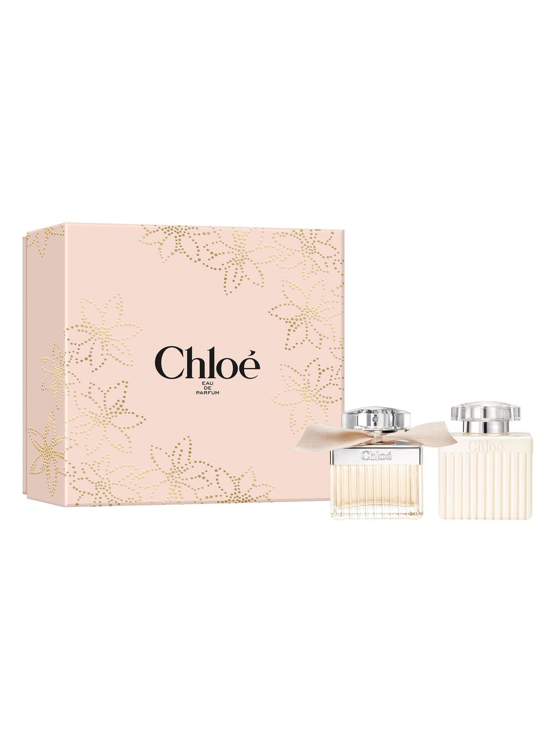 Chloé perfume and body lotion gift set 50ml and 100ml - British product