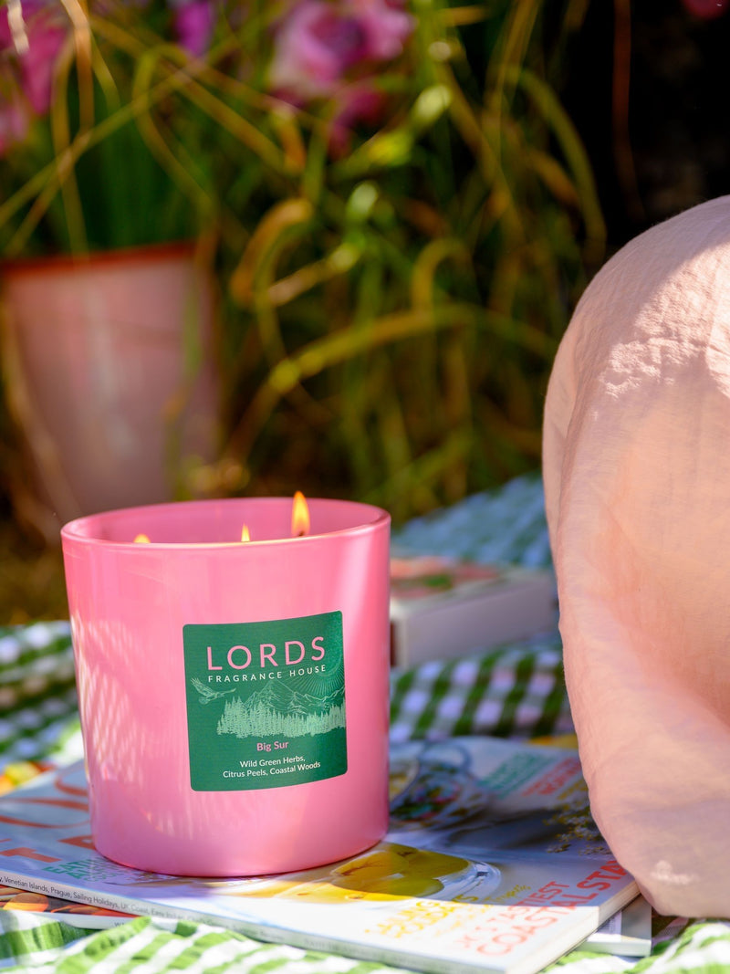 Lords Big Sur 3 Wick candle 650g - British product