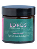 Lords Fragrance House candle Yellowstone travel 60g, imported from the UK