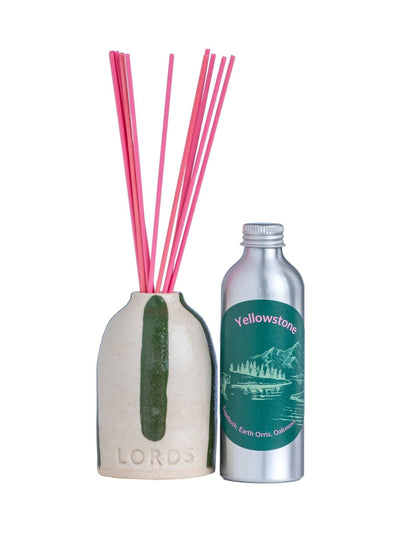 Next LORDS Fragrance House Yellowstone Stripe Ceramic Reed Diffuser 200ml- Buy online at McGrocer