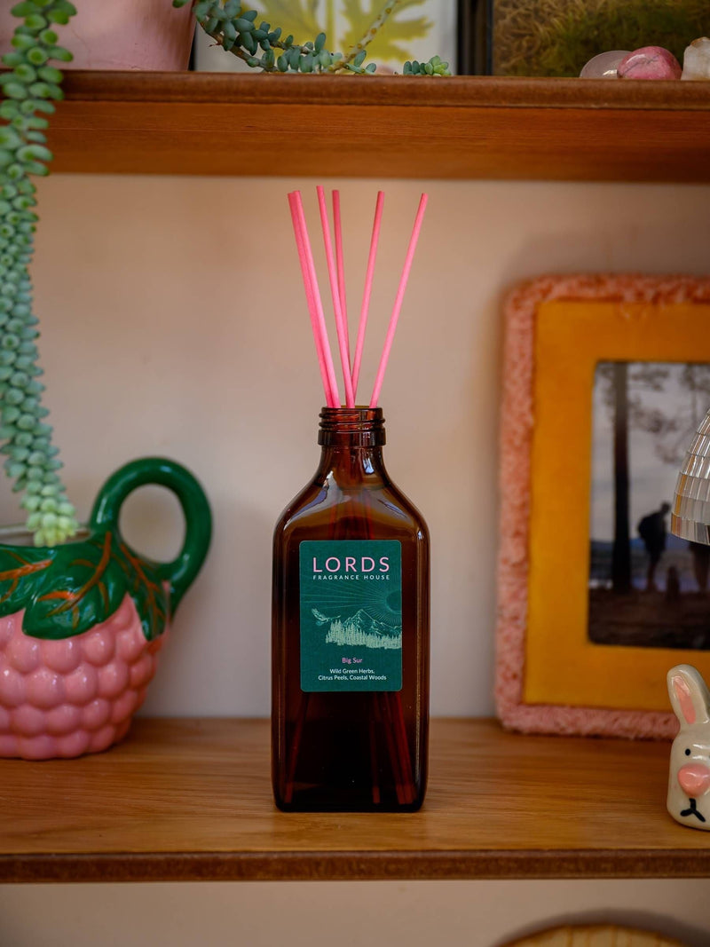 Lords Fragrance House Big Sur reed diffuser 200ml, UK version