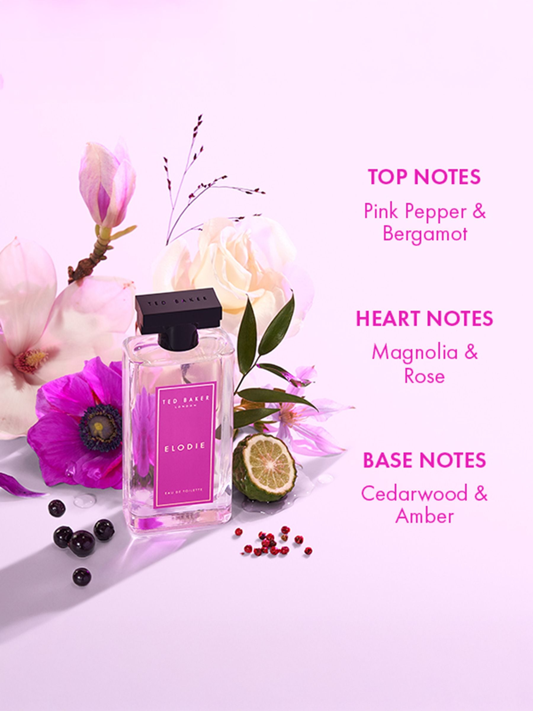 Ted Baker Floralicious Elodie Eau de Toilette 50ml (British brand)