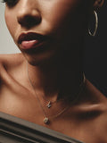 The Diamond Store white love letter initial necklace with 0.10ct lab diamond (British brand)