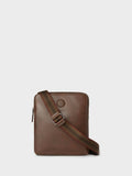 Osprey London Brown Small The Compass Leather Messenger Bag