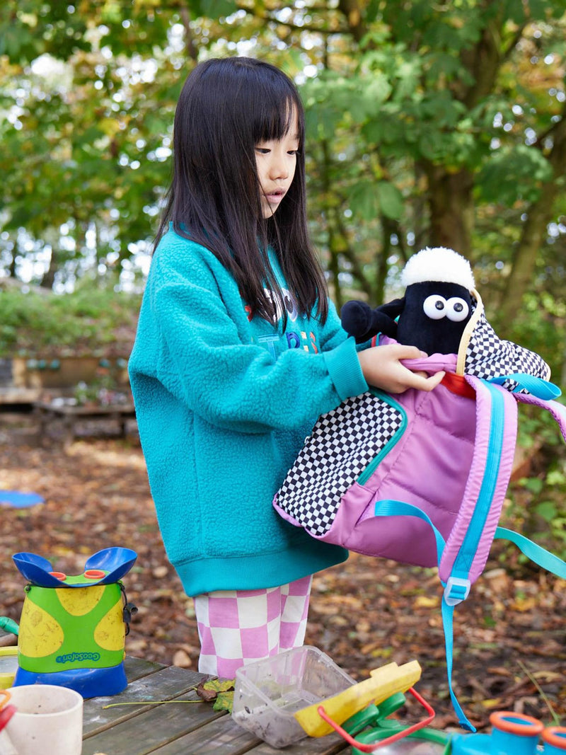 Tog 24 pink Shaun the Sheep backpack (British brand)