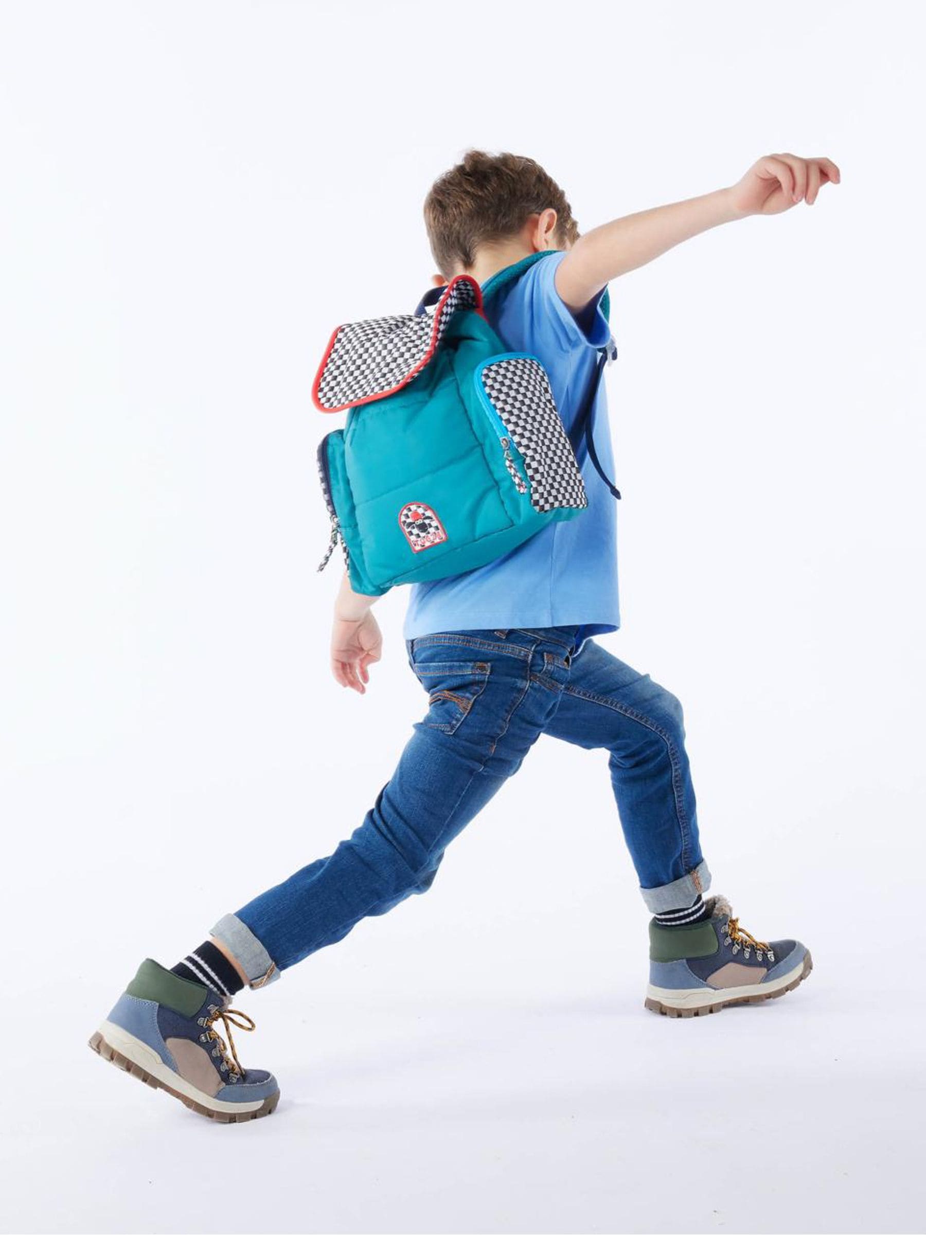 TOG24 green Shaun the Sheep backpack, UK version