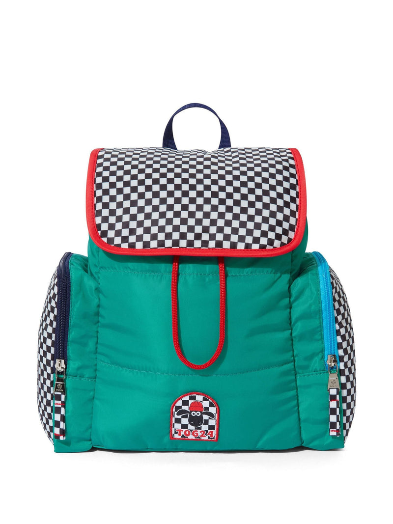 TOG24 green Shaun the Sheep backpack, UK version