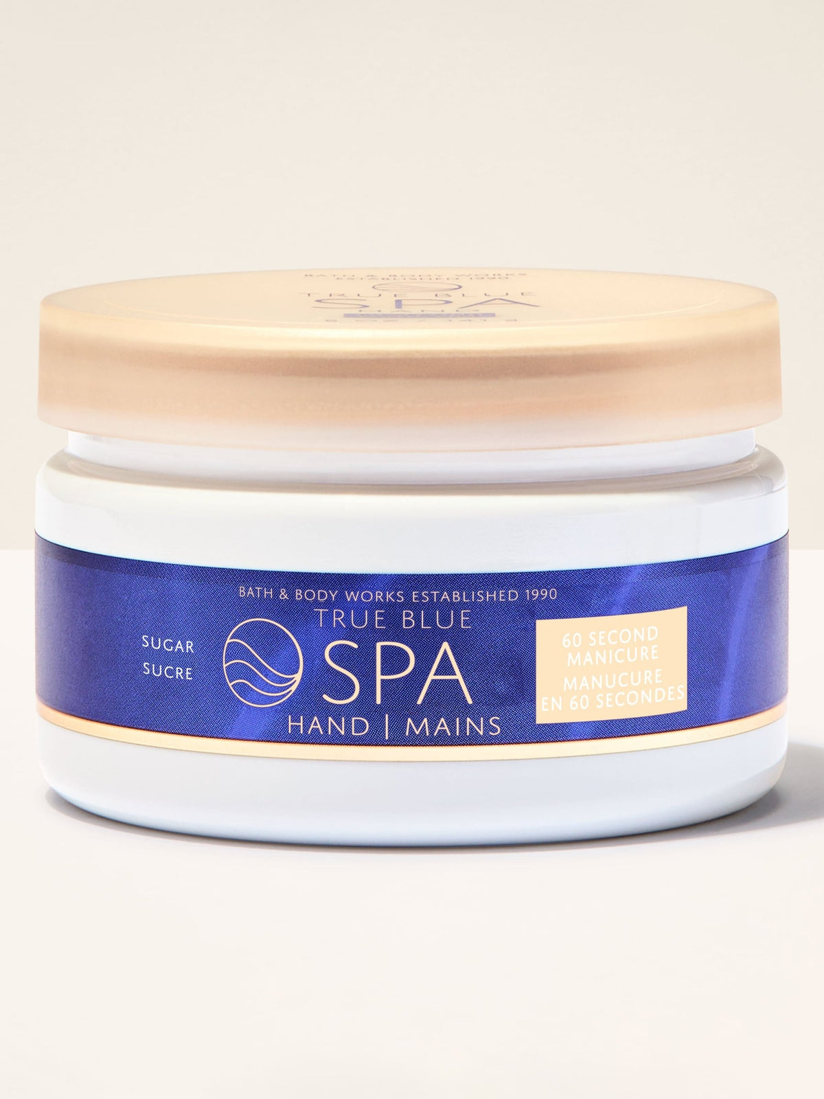 Bath & Body Works True Blue Spa hand scrub 142g - British product