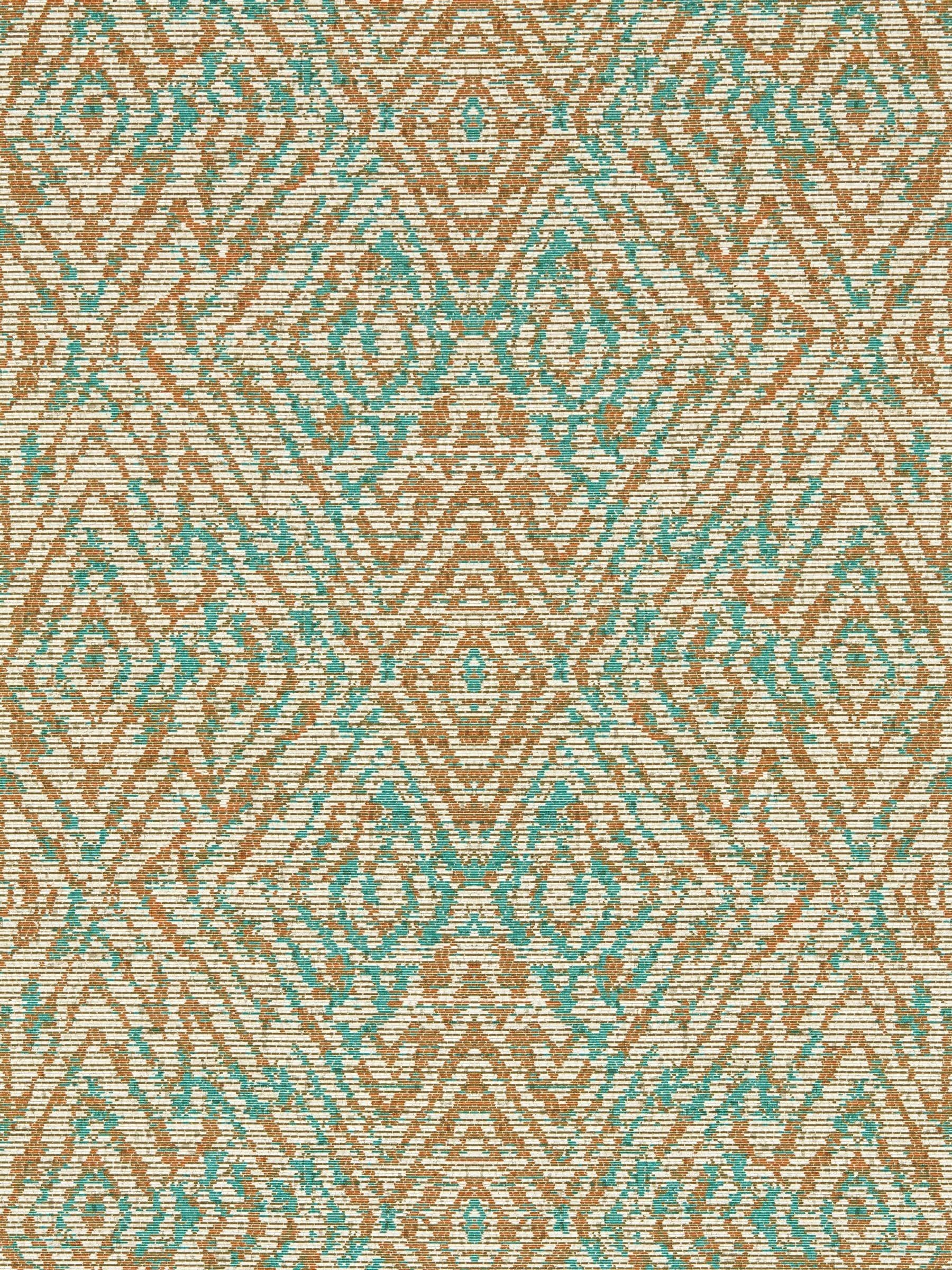 Harlequin Orange Hansha wallpaper sample A4, UK version
