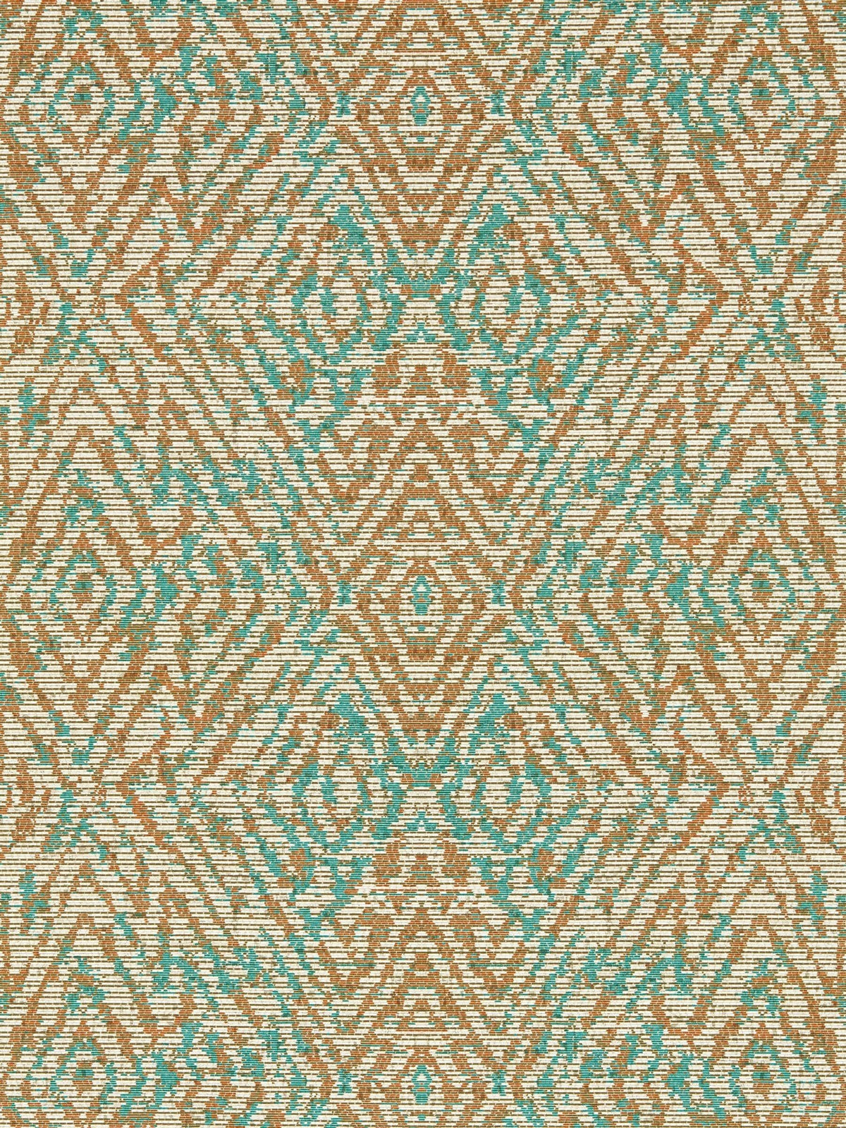Harlequin Orange Hansha wallpaper sample A4, UK version