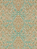 Harlequin Orange Hansha wallpaper sample A4, UK version
