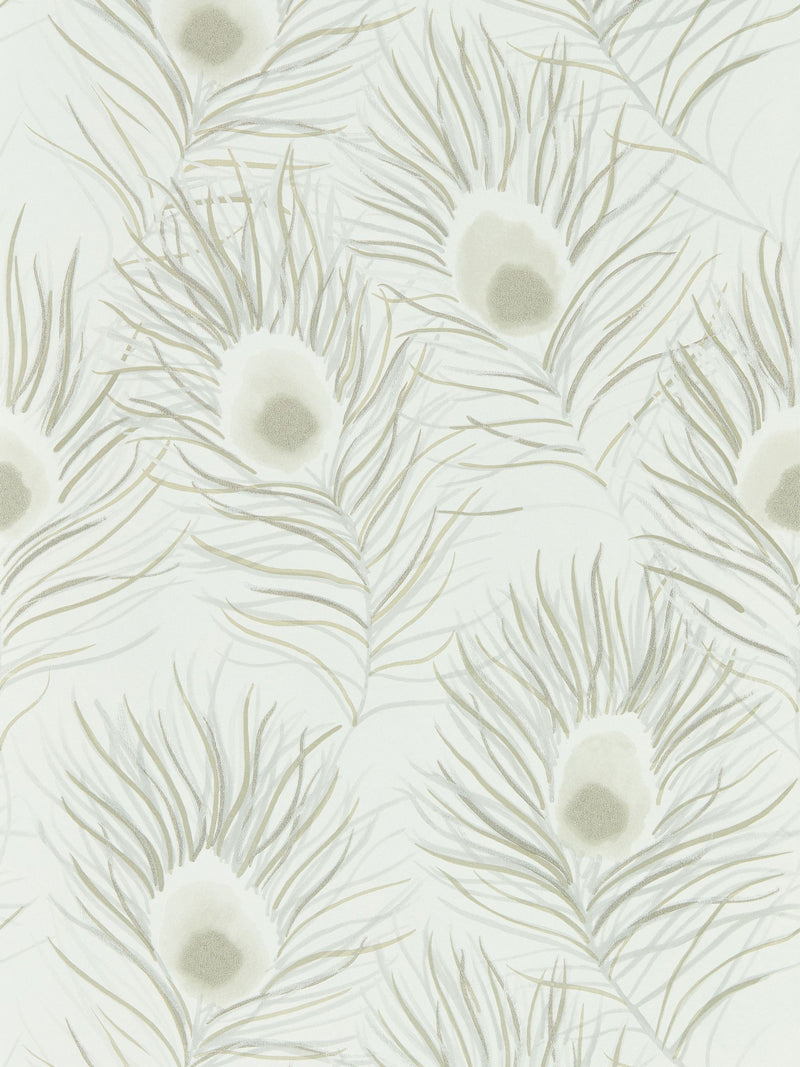 Harlequin Orlena Purity Edit A4 wallpaper sample (British brand)