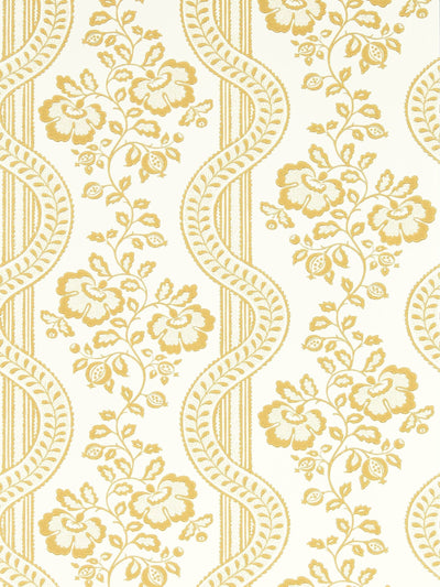 Next Sanderson Yellow Aubrey A4 Wallpaper Sample- Buy online at McGrocer