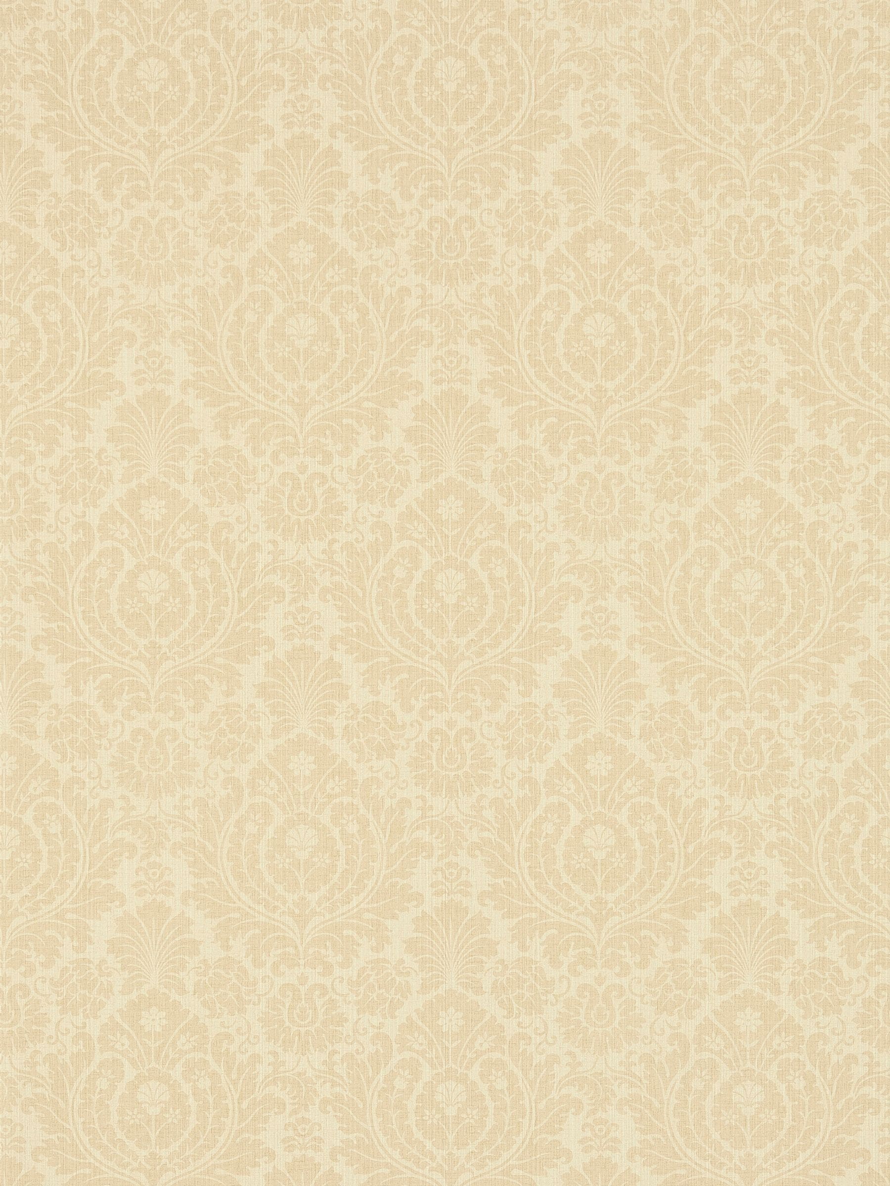 Sanderson Yellow Fabienne wallpaper sample A4, imported from the UK