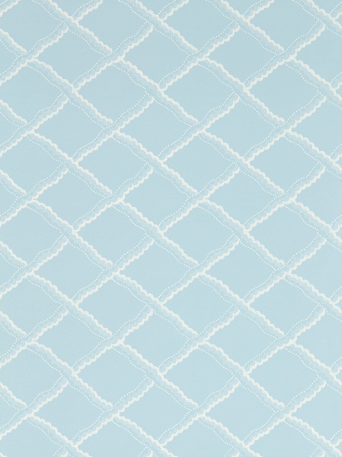Sanderson Blue Rye wallpaper sample A4, UK version
