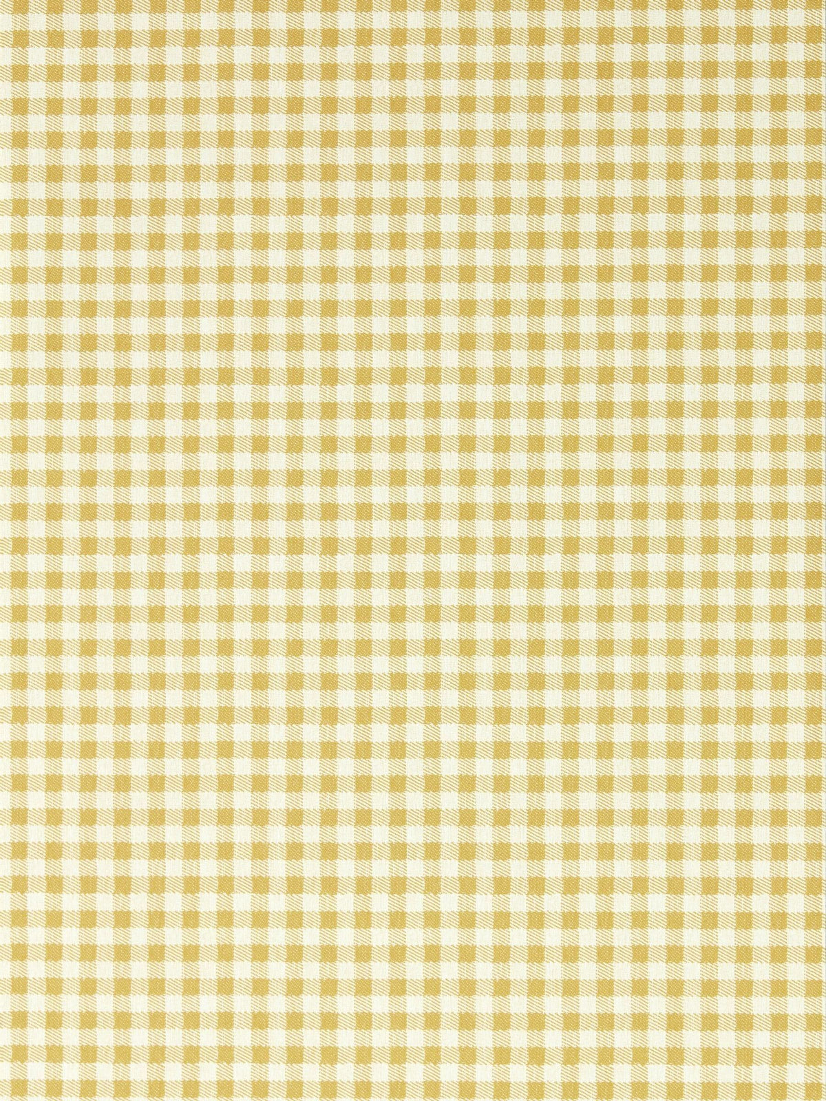 Sanderson yellow gingham wallpaper sample A4, imported from the UK