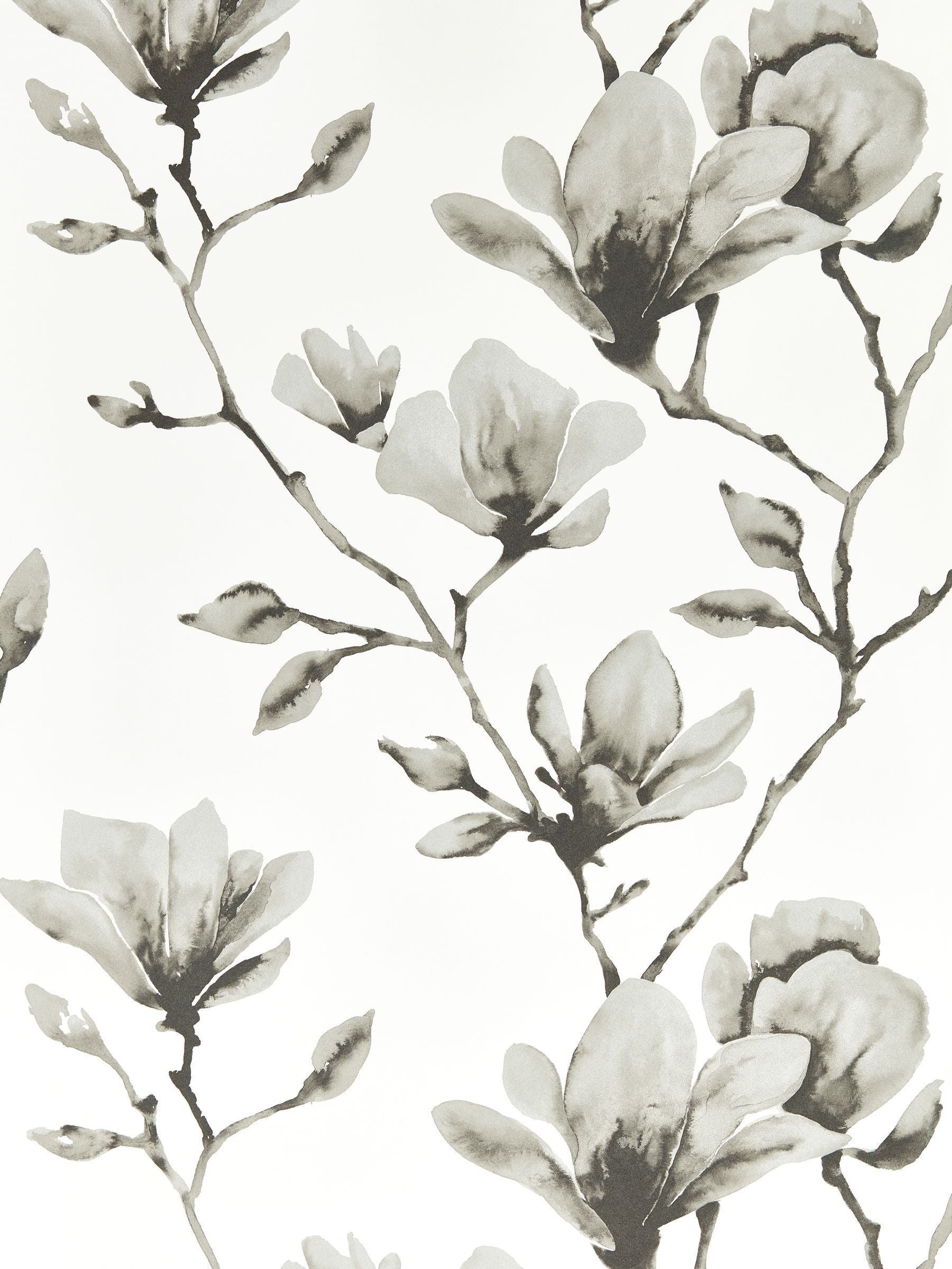 Harlequin Grey Lotus wallpaper sample A4, imported from the UK