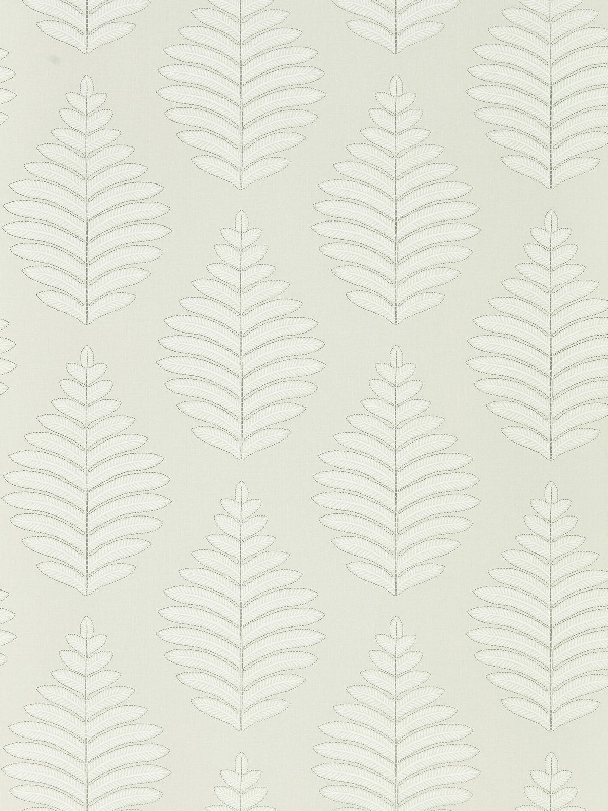 Harlequin green Lucielle wallpaper sample A4, UK version