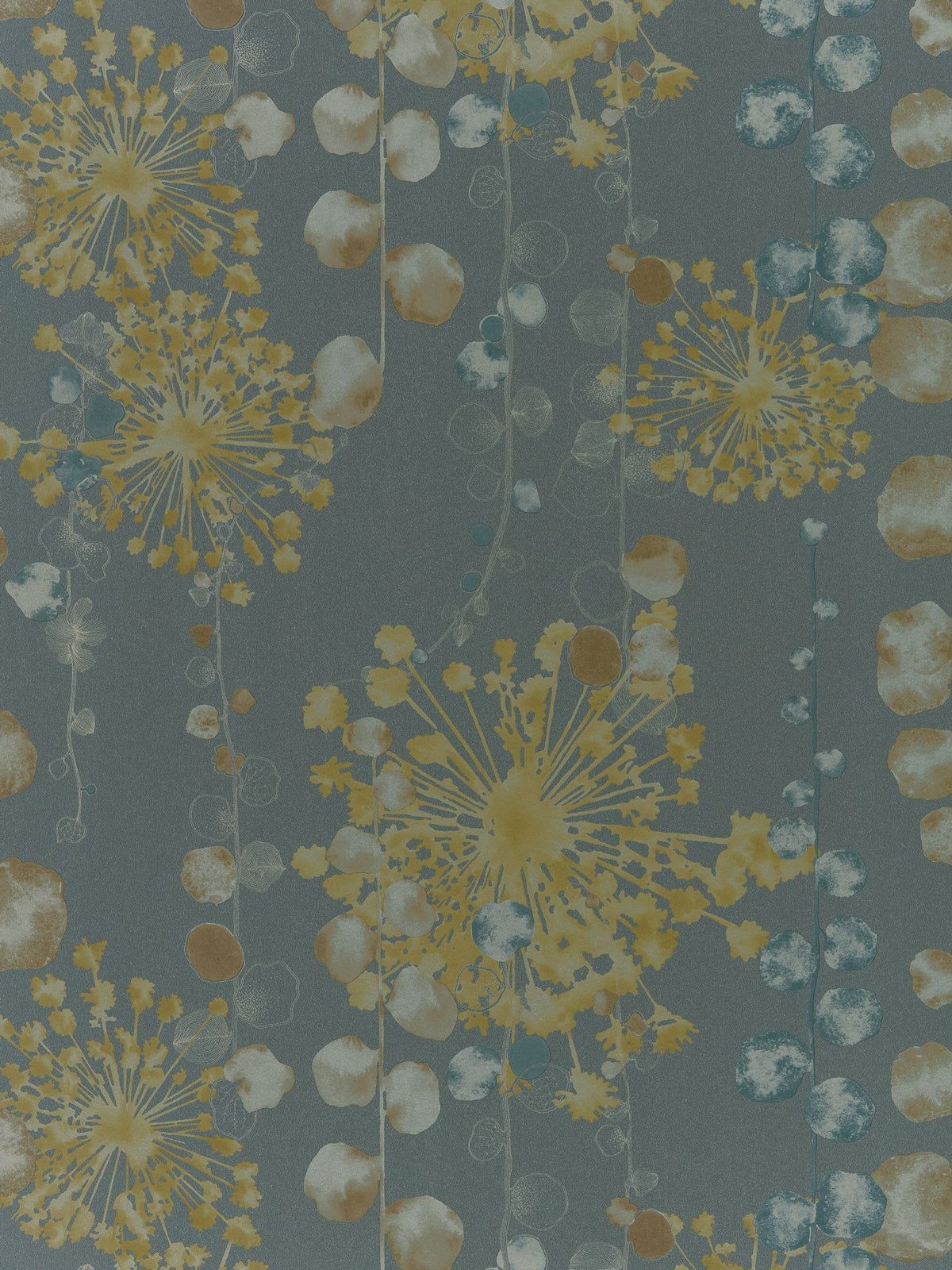 Harlequin wallpaper sample Grey Moku A4 (British brand)