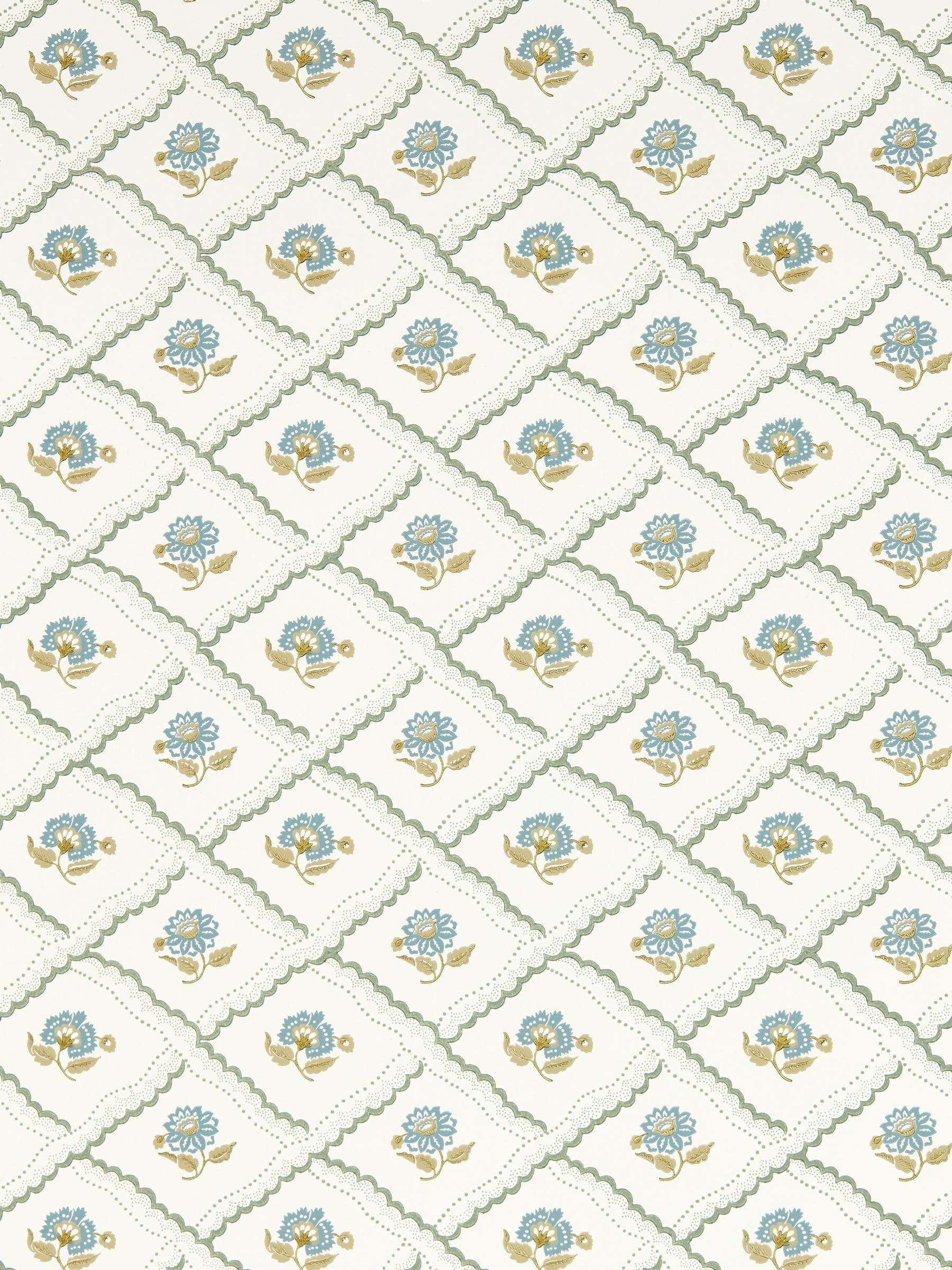 Sanderson Pink Fairdown Country Woodland Wallpaper 100cm x 52cm