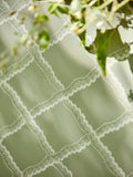 Sanderson green Rye wallpaper with trellis design 100cm x 52cm - British product