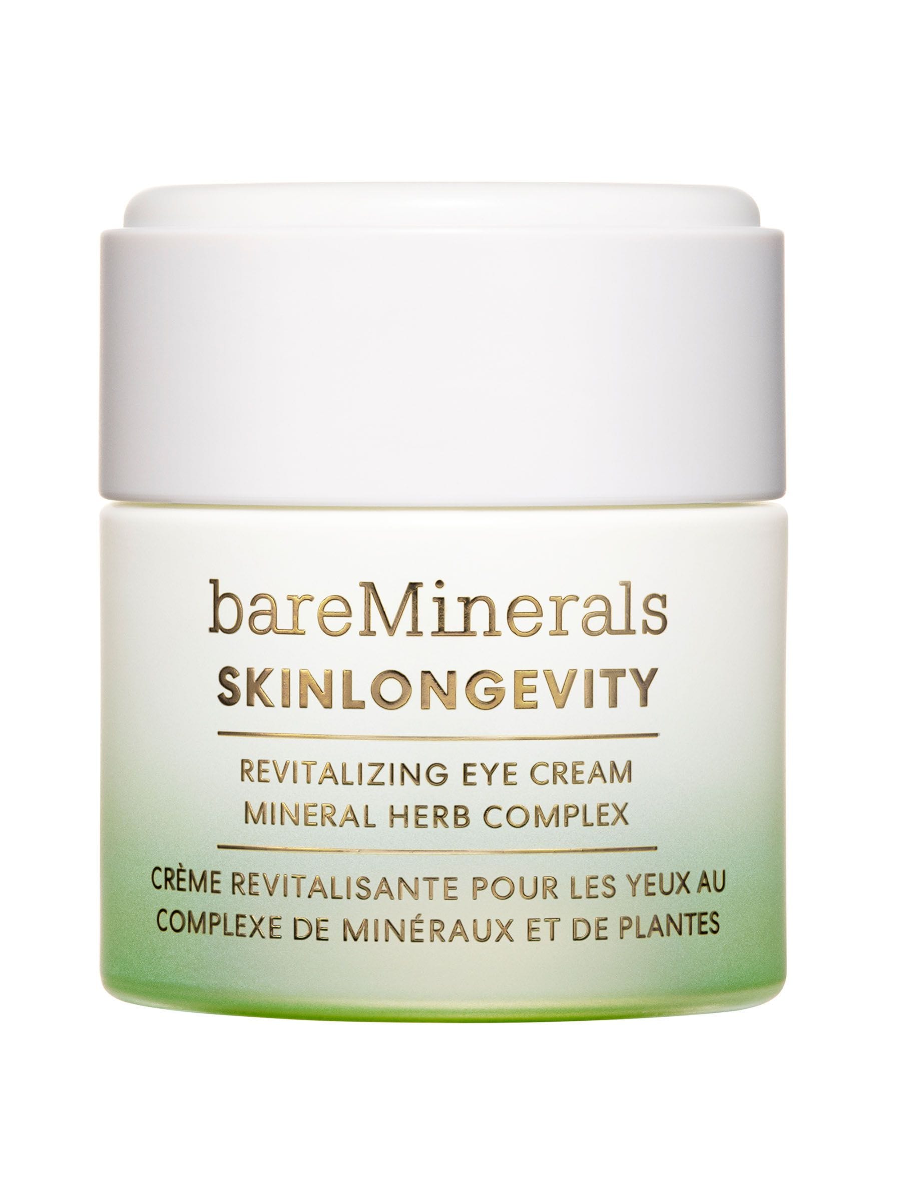 bareMinerals SKINLONGEVITY Revitalizing Eye Cream with Mineral Herb Complex - British product