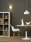 Dar Lighting Hove plaster wall washer, imported from the UK
