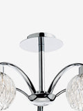 Dar Lighting Yasmin 5 light ceiling light 45cm - British product