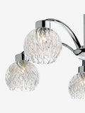 Dar Lighting Yasmin 5 light ceiling light 45cm - British product