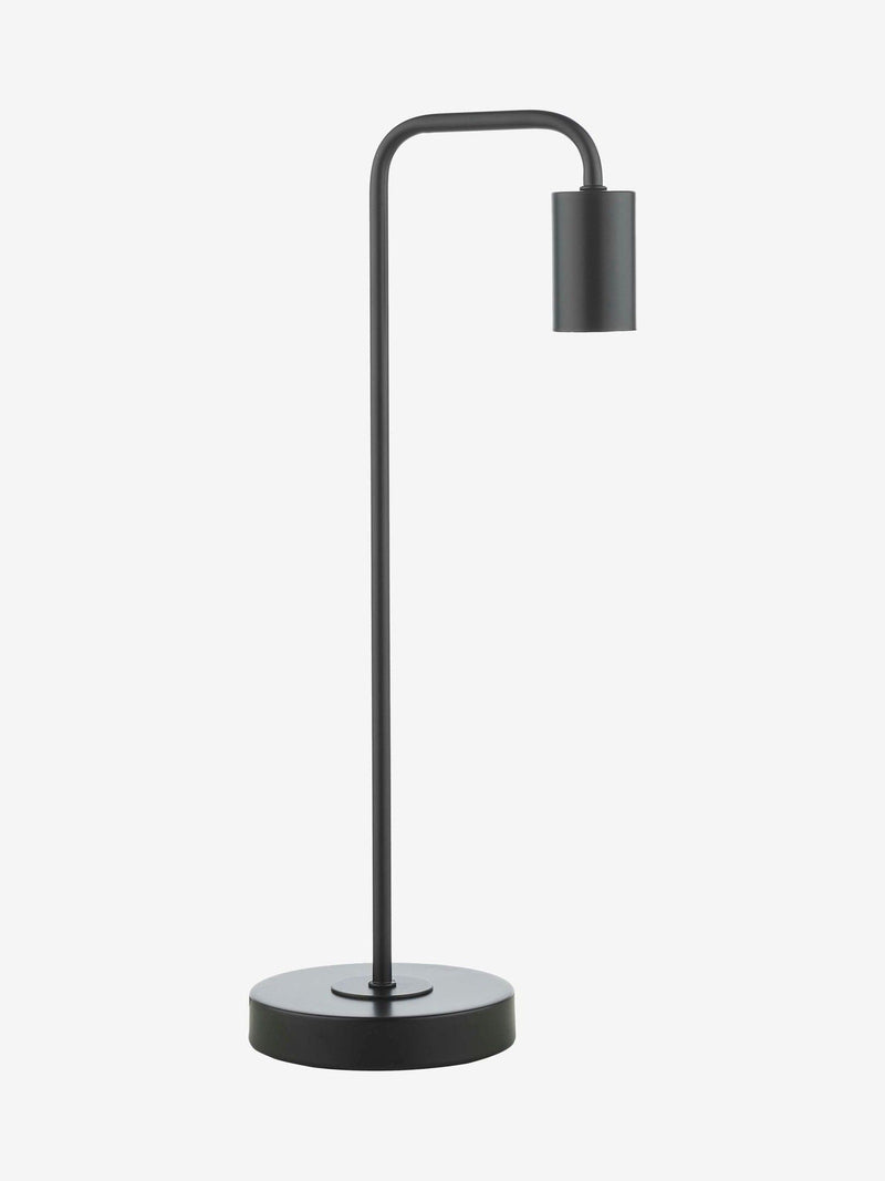Dar Lighting Dena table lamp matt black (British brand)