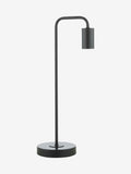 Dar Lighting Dena table lamp matt black (British brand)