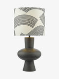 Dar Lighting Miho black table lamp 74cm - British product