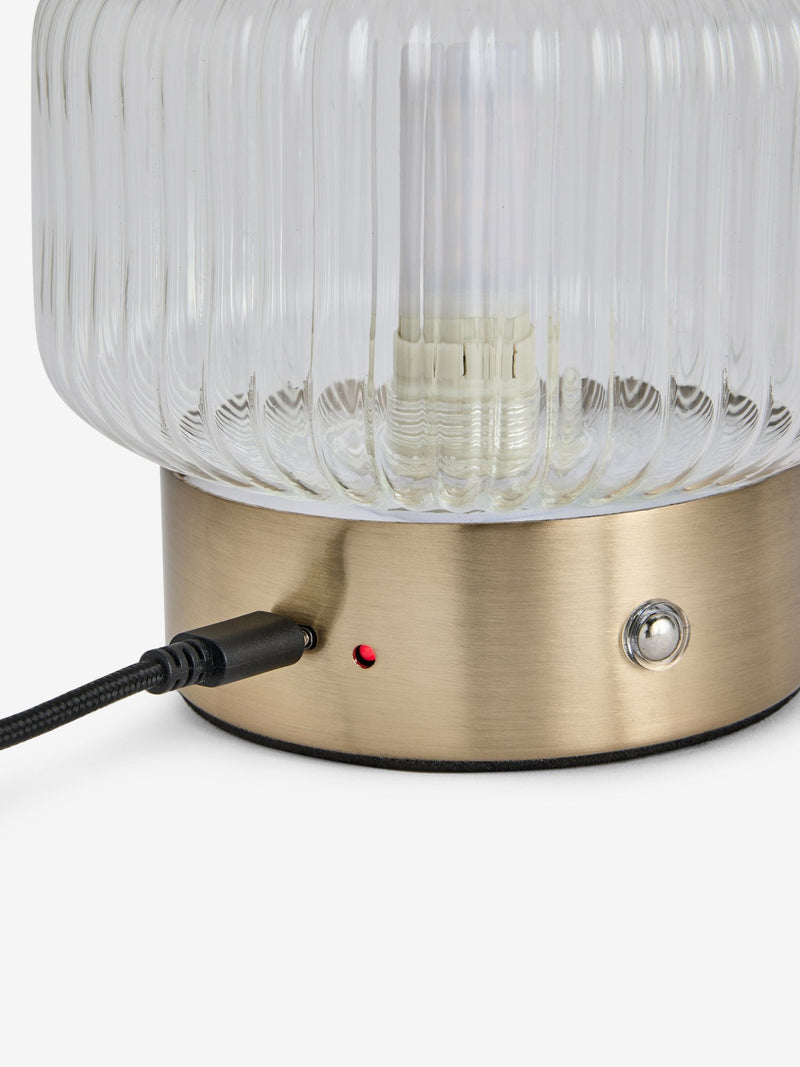 Lexington rechargeable table lamp 12cm height, imported from the UK