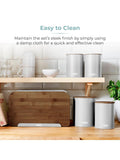 Tower Scandi 5 piece dove grey storage set - British product