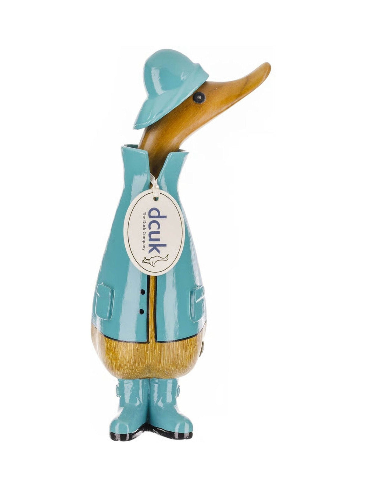DCUK Blue Rainy Days Duckling Wooden Ornament