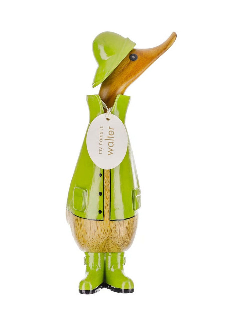 DCUK Green Rainy Days Duckling Wooden Ornament