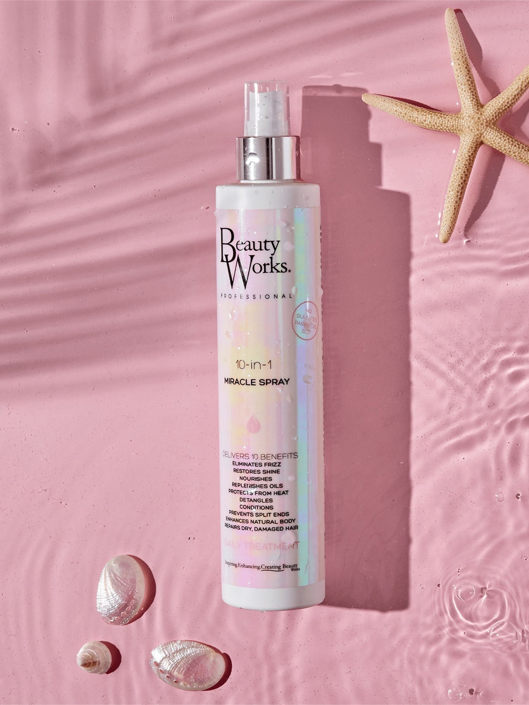 Beauty Works 10-in-1 Miracle Spray 250ml - British product