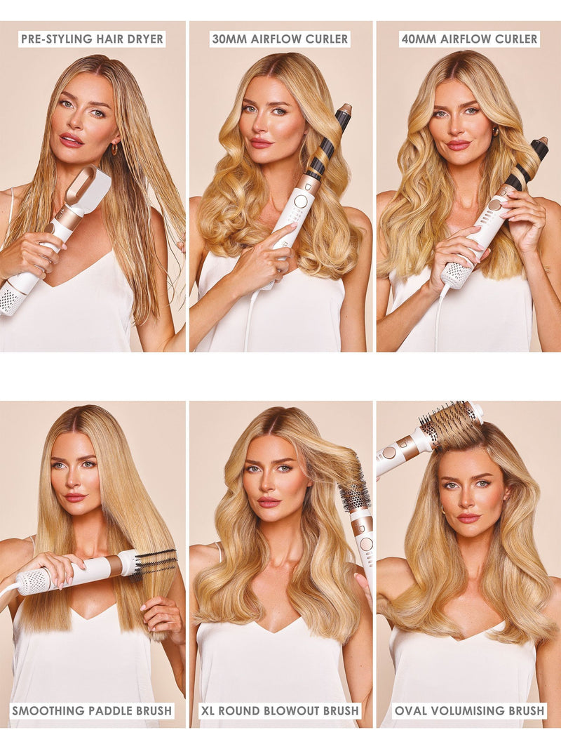 Beauty Works Aeris Multi-Styler 6-in-1 styling tool (British brand)