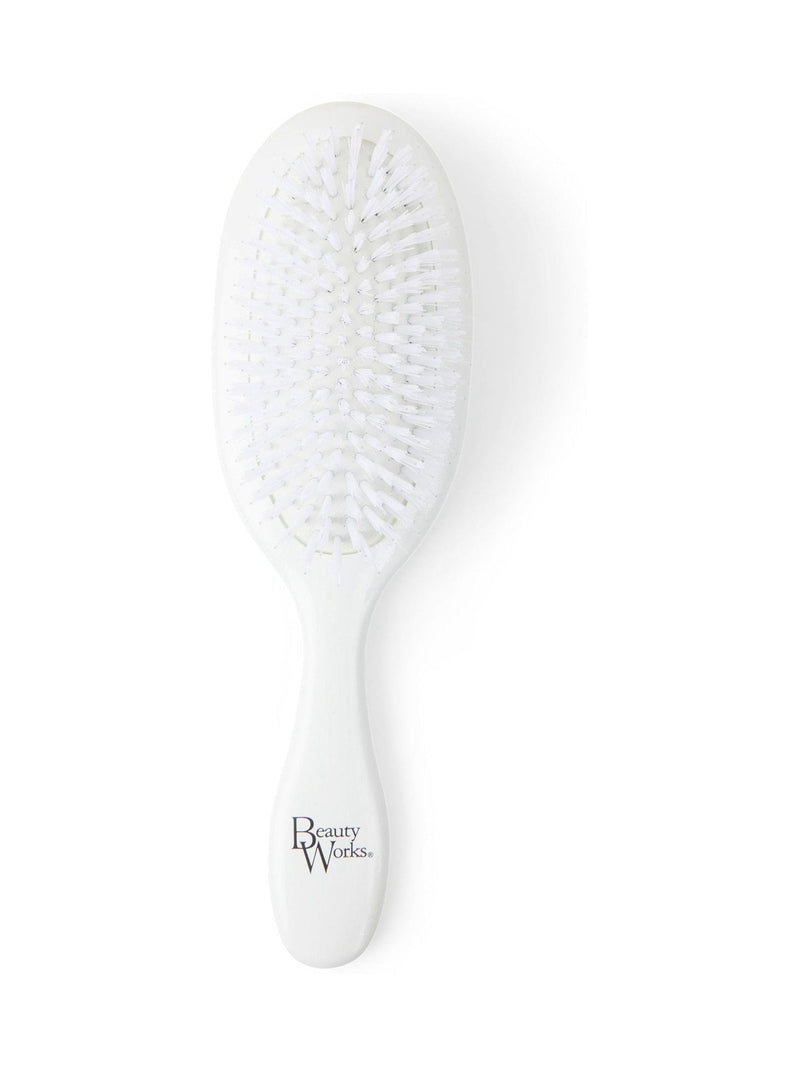 Beauty Works White Vegan Bristle hair brush (British brand)