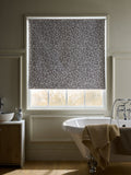 Leopard print blackout roller blind for bathrooms and kitchens - British product
