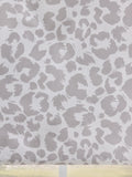 Leopard print blackout roller blind for bathrooms and kitchens - British product