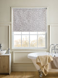 Leopard print blackout roller blind for bathrooms and kitchens - British product