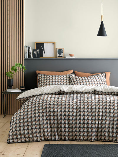 Next Appletree Brown Jett Duvet Cover Set- Buy online at McGrocer