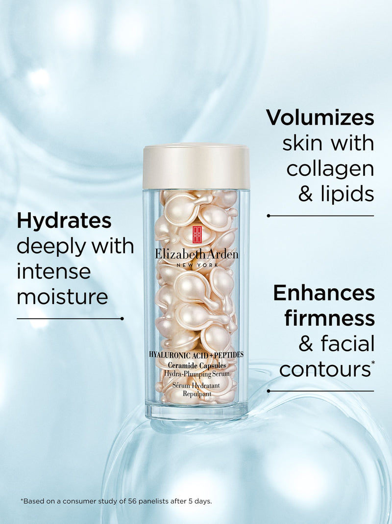 Elizabeth Arden Hyaluronic Acid Peptides Ceramide Capsules Serum 60 Capsules - British product