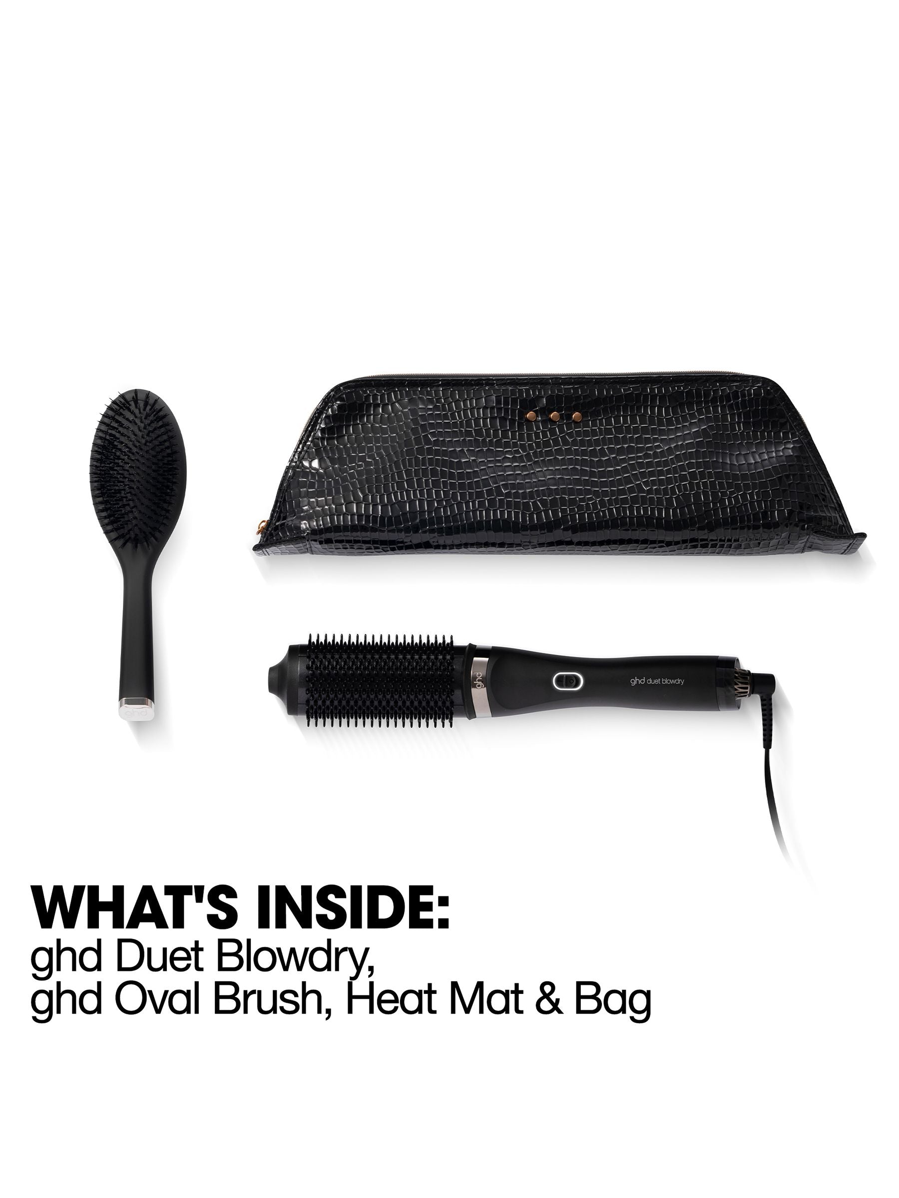 ghd Duet Blowdry 2-in-1 styler gift set, imported from the UK