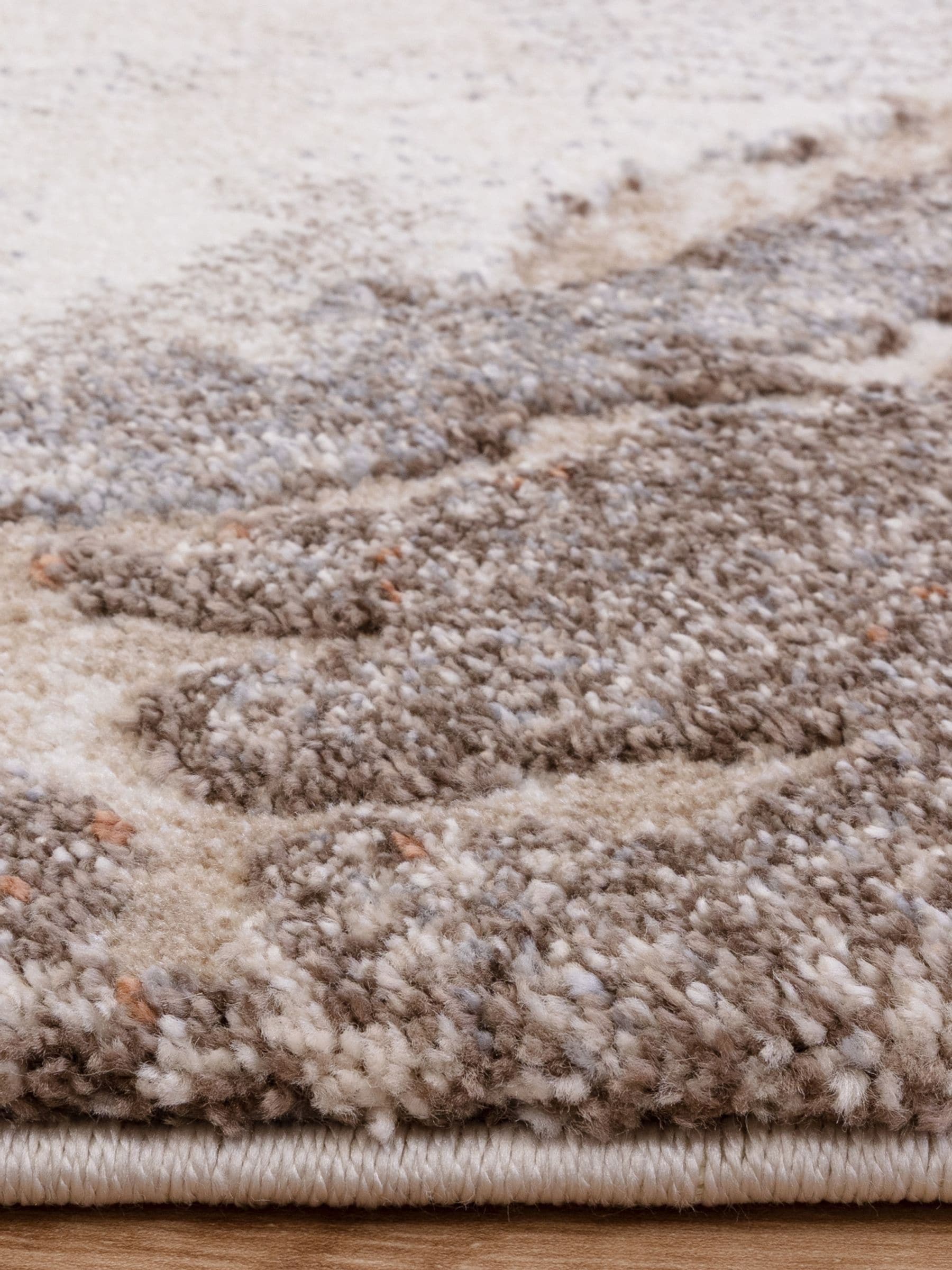 Asiatic Rugs Terracotta Mirage Blur rug, imported from the UK
