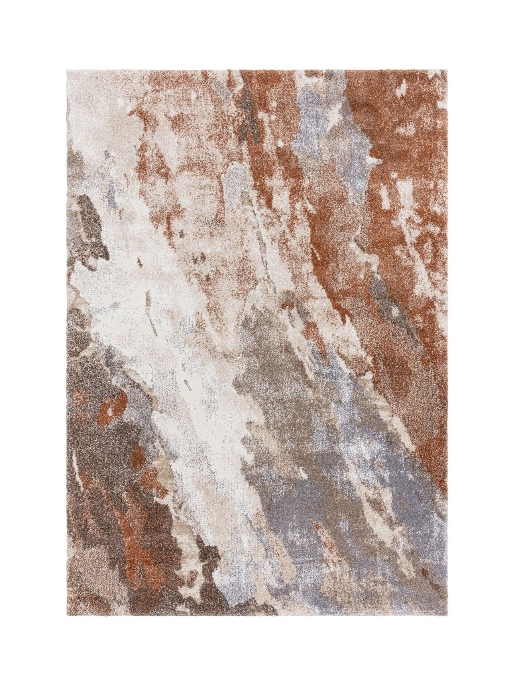Asiatic Rugs Terracotta Mirage Blur rug, imported from the UK