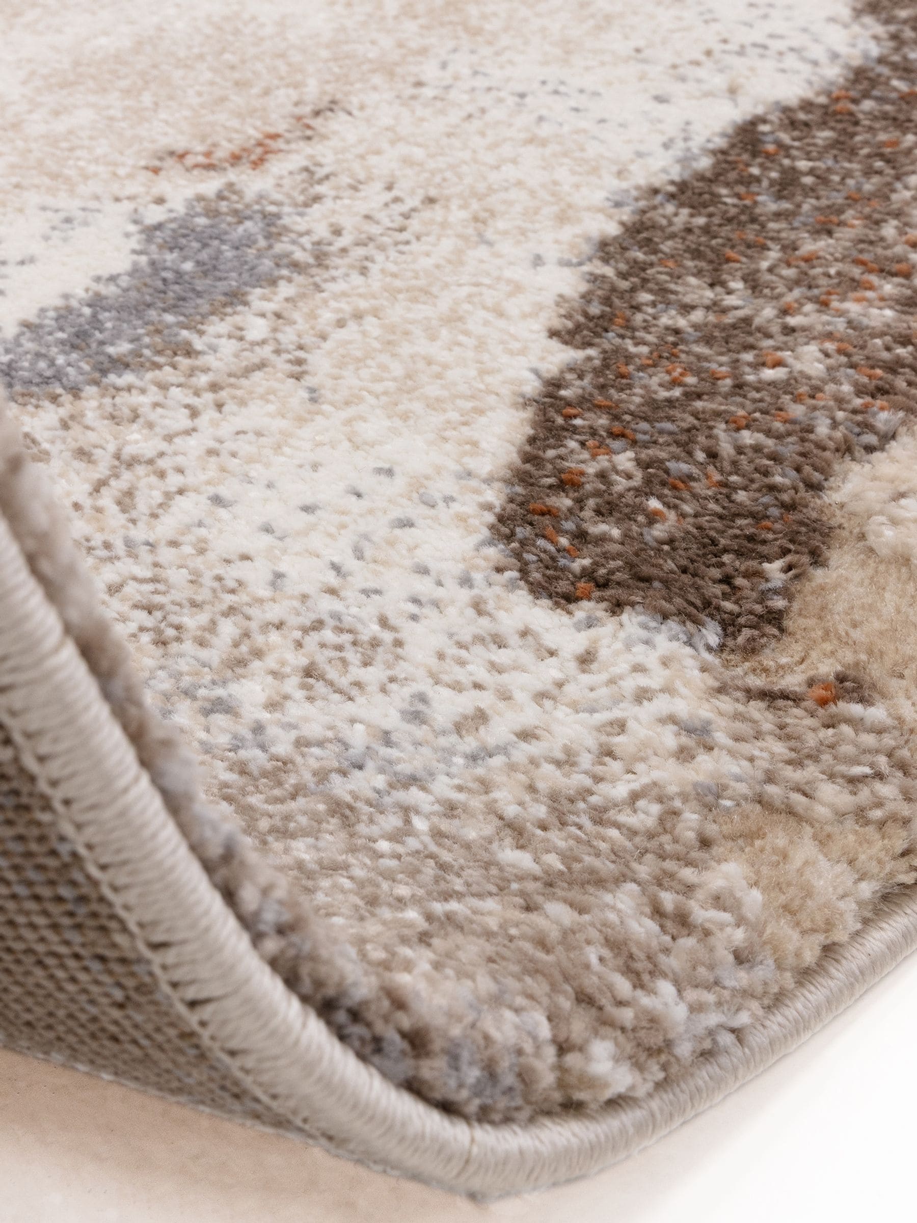 Asiatic Rugs Terracotta Mirage Blur rug, imported from the UK